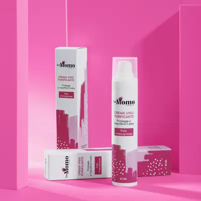 Crema viso purificante