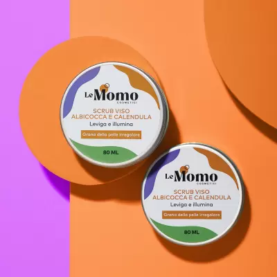 Scrub viso albicocca e calendula