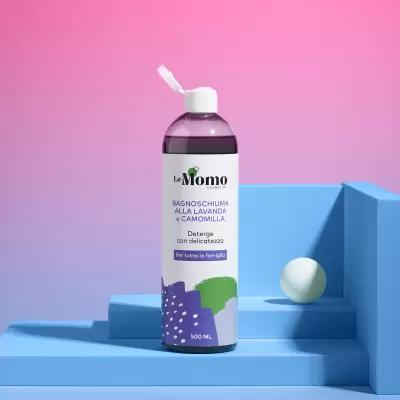 Bagnoschiuma alla lavanda e camomilla