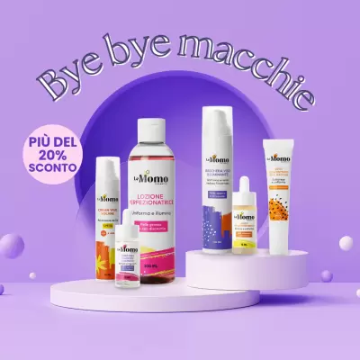 Kit BYE BYE MACCHIE